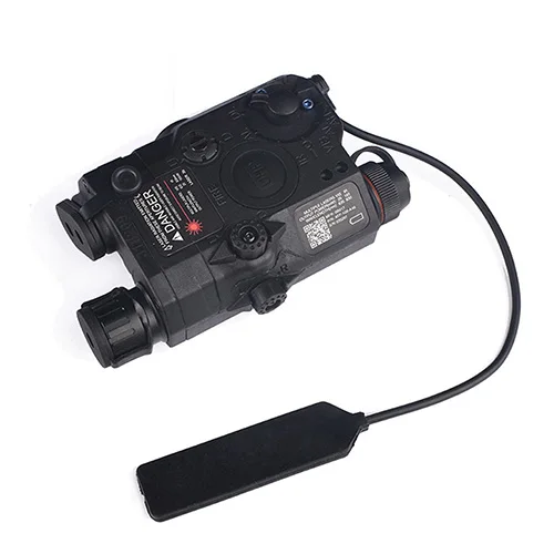 Airsoft LA 5 красный лазер ИК светодиодный фонарик внешний вид UHP PEQ 15 LA5C Тактический