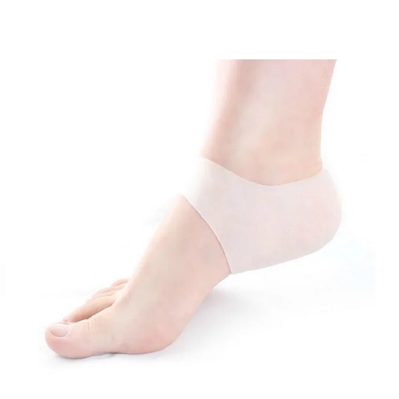 1 пара медицинский силикагель пятки носки Уход за кожей ног анти-растрескивание