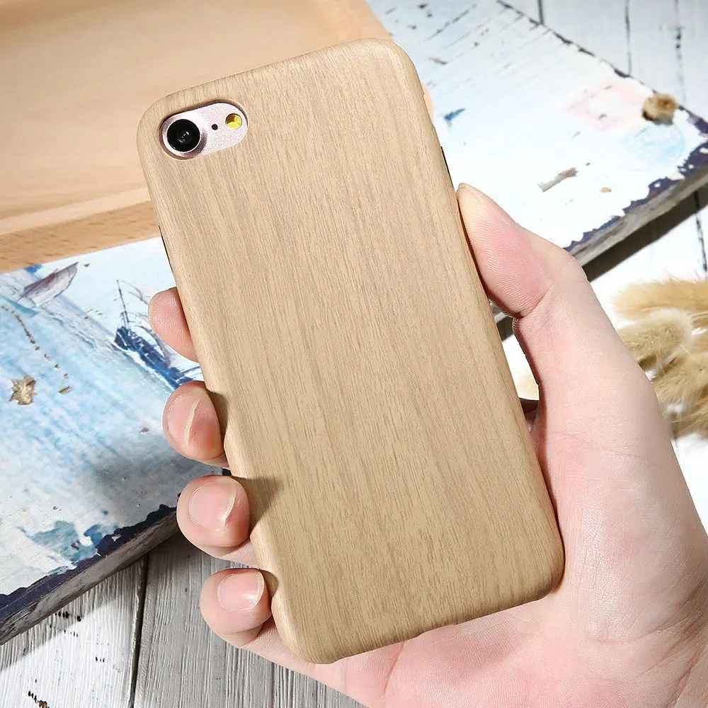 KISSCASE Ретро деревянный чехол для iPhone X XS MAX XR ультра тонкий бамбуковый 7 8 Plus 6s 6 5S SE