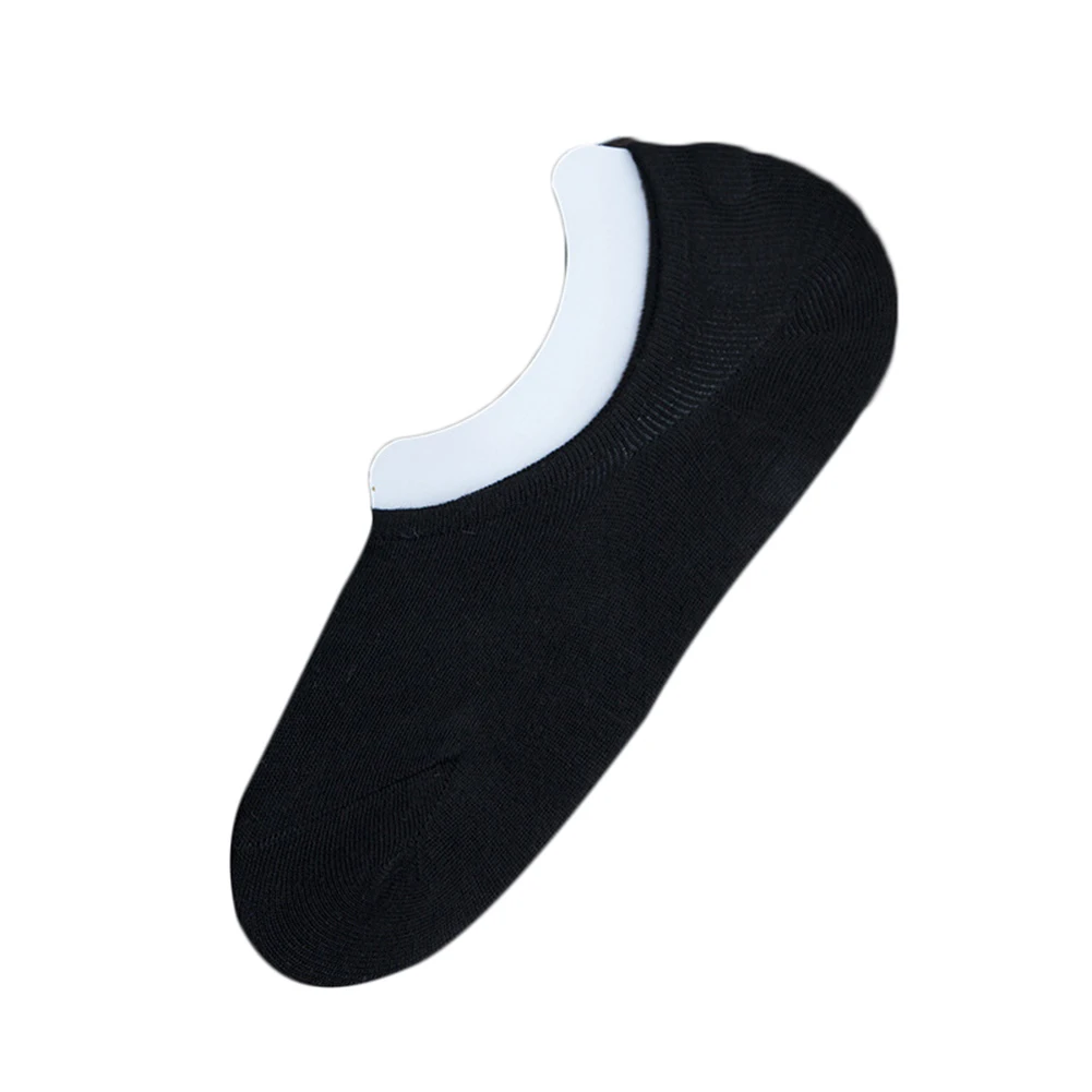 1 пара модные женские однотонные хлопковые носки башмачки летние силиконовые