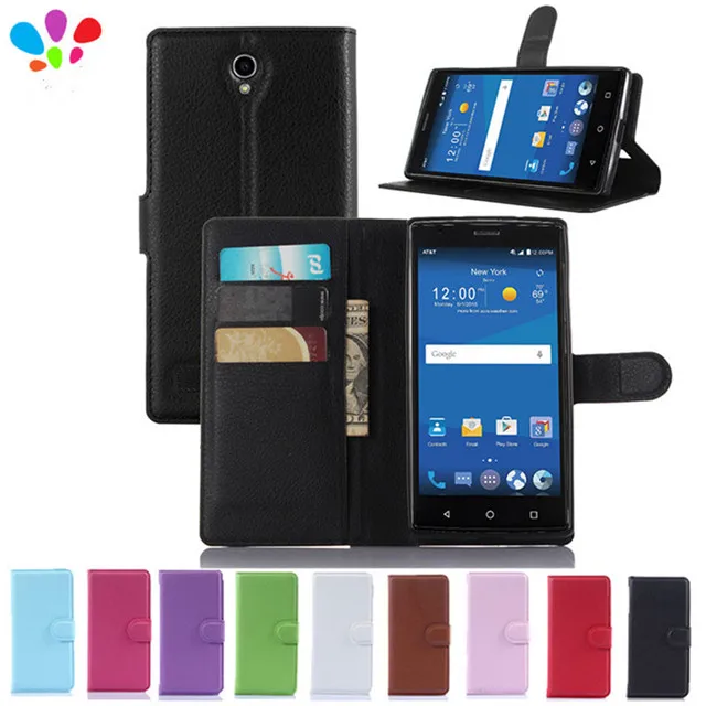 1 ШТ. Новый Роскошный Кошелек Откидную Крышку Кожаный Чехол Для ZTE Zmax 2 Z958 Z955L (5.5