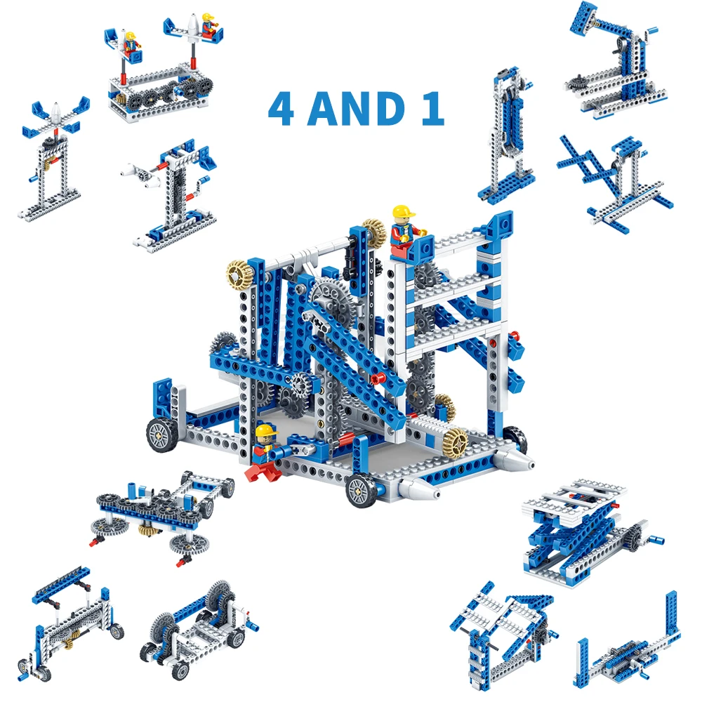 Vidiem Science & Technology строительные блоки для детей 6 лет DIY обучающие игрушки наборы