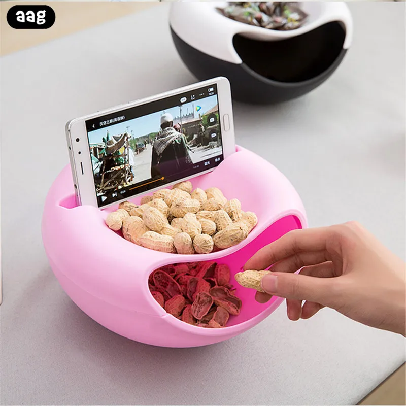 Пластиковый двухслойный контейнер AAG для сухих фруктов коробка хранения семян