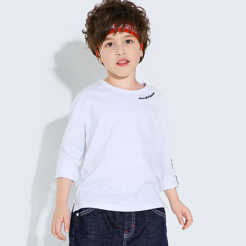 Pioneer kids/новая футболка с длинным рукавом для мальчиков детская одежда модная