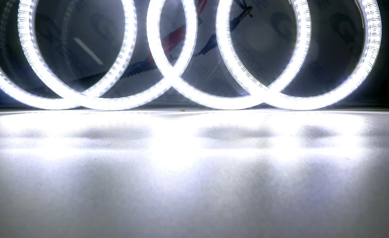 Для Baijah Tulos уаз патриот отлично Ультра яркое освещение smd led Ангельские глазки Halo Кольцо комплект DRL