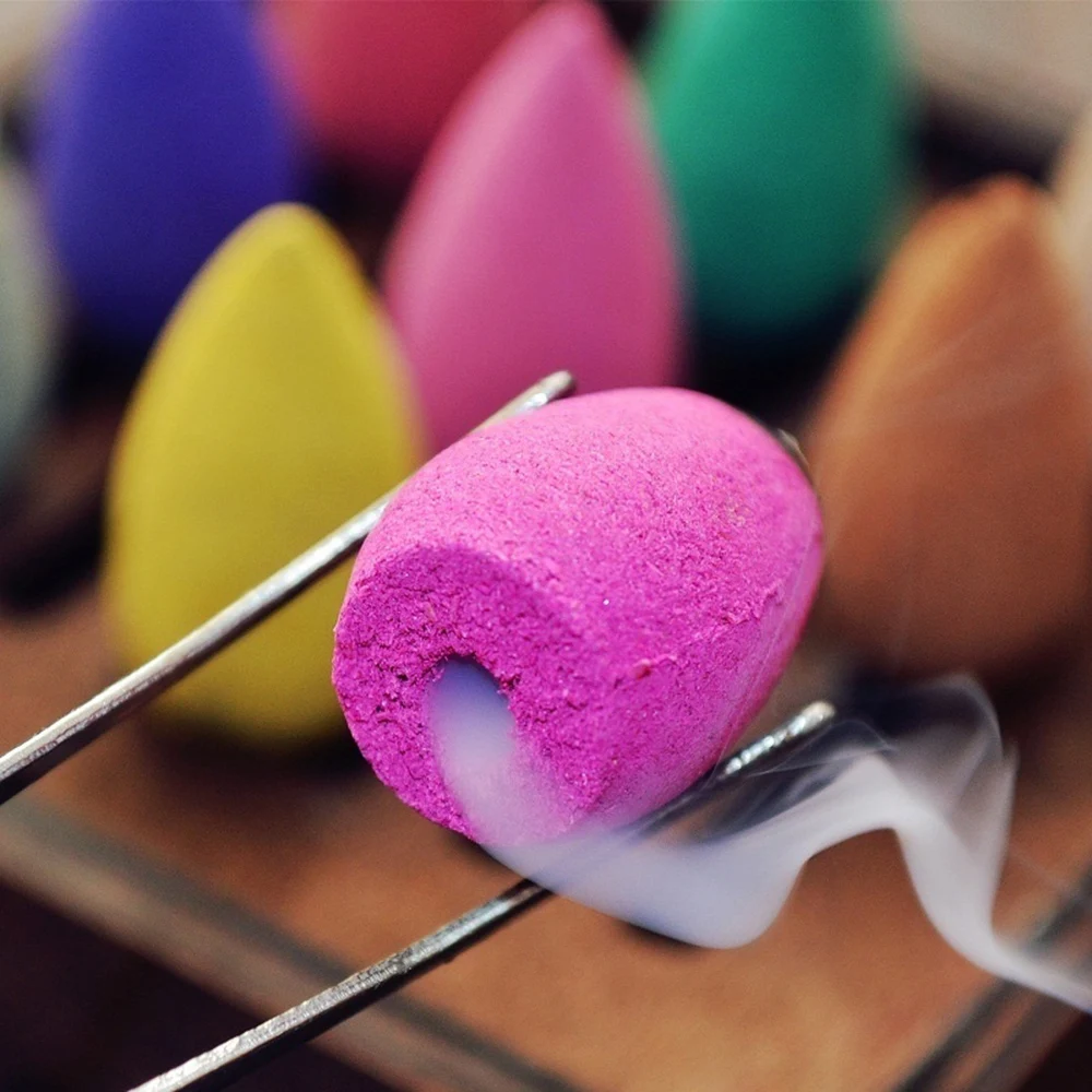 Задник из натурального сандалового дерева дымовая буддизмская башня пагода 45