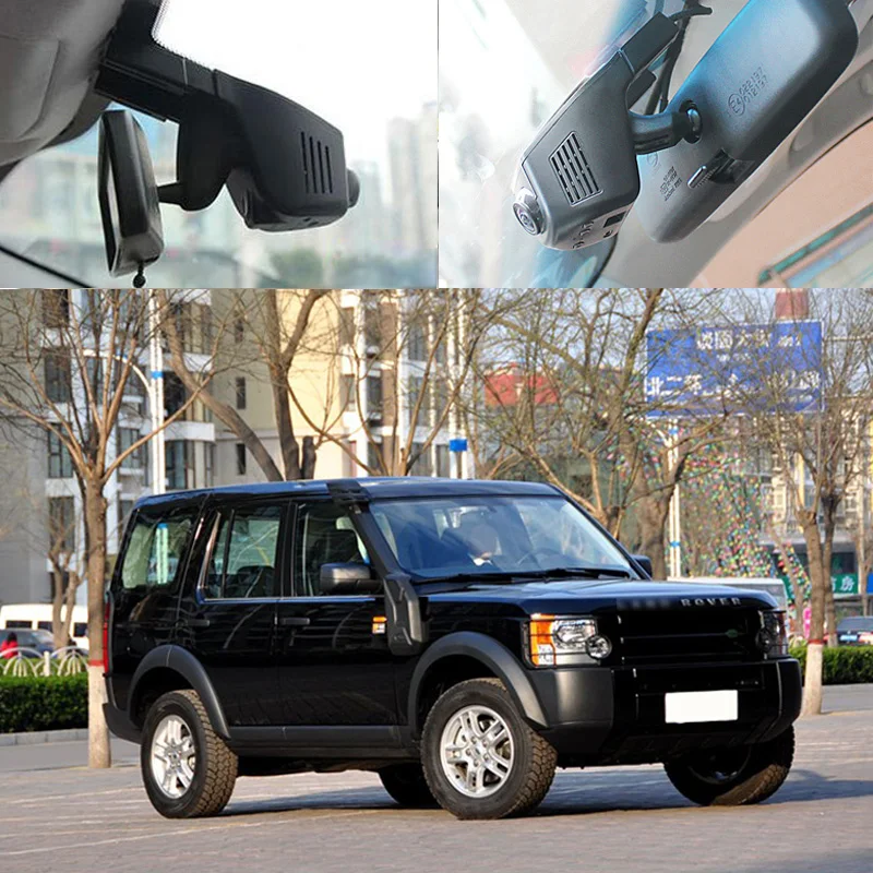 BigBigRoad для Land Rover Discovery 3 автомобиля беспроводной доступ в Интернет, видеорегистратор Регистраторы Novatek 96658 Скрытая установки FHD 1080P
