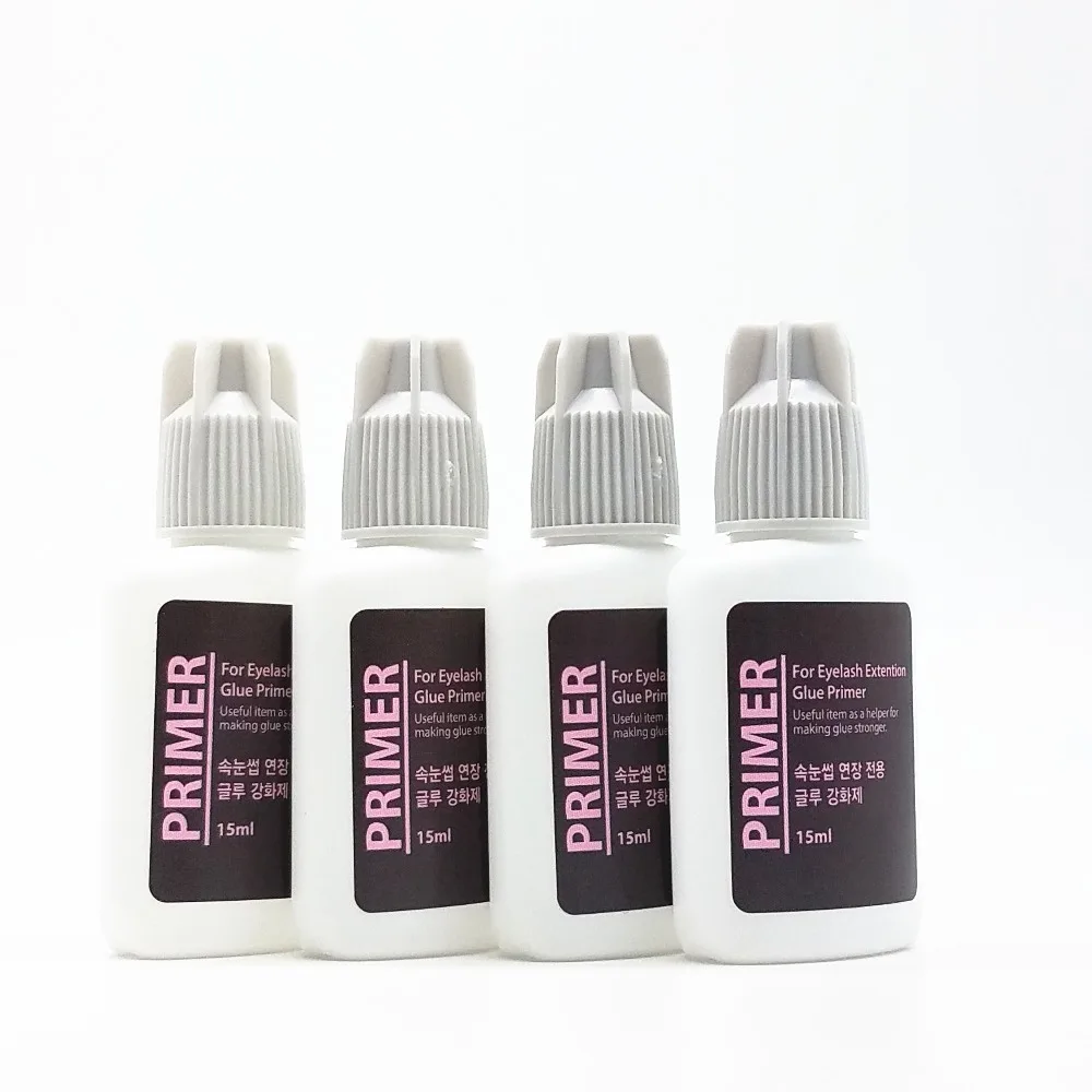 Корея леди Наращивание ресниц Клей праймер Профессиональное Поддельные ресницы