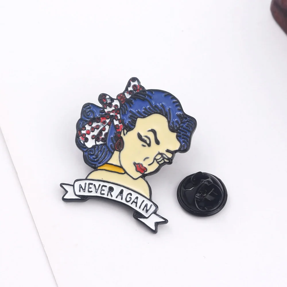 

X-Files Enamel Pin Vintage 90s Phone Call Brooch Buckle Shirt Pins for Women Men Cartoon Lapel Pin Jewelry badge Gift