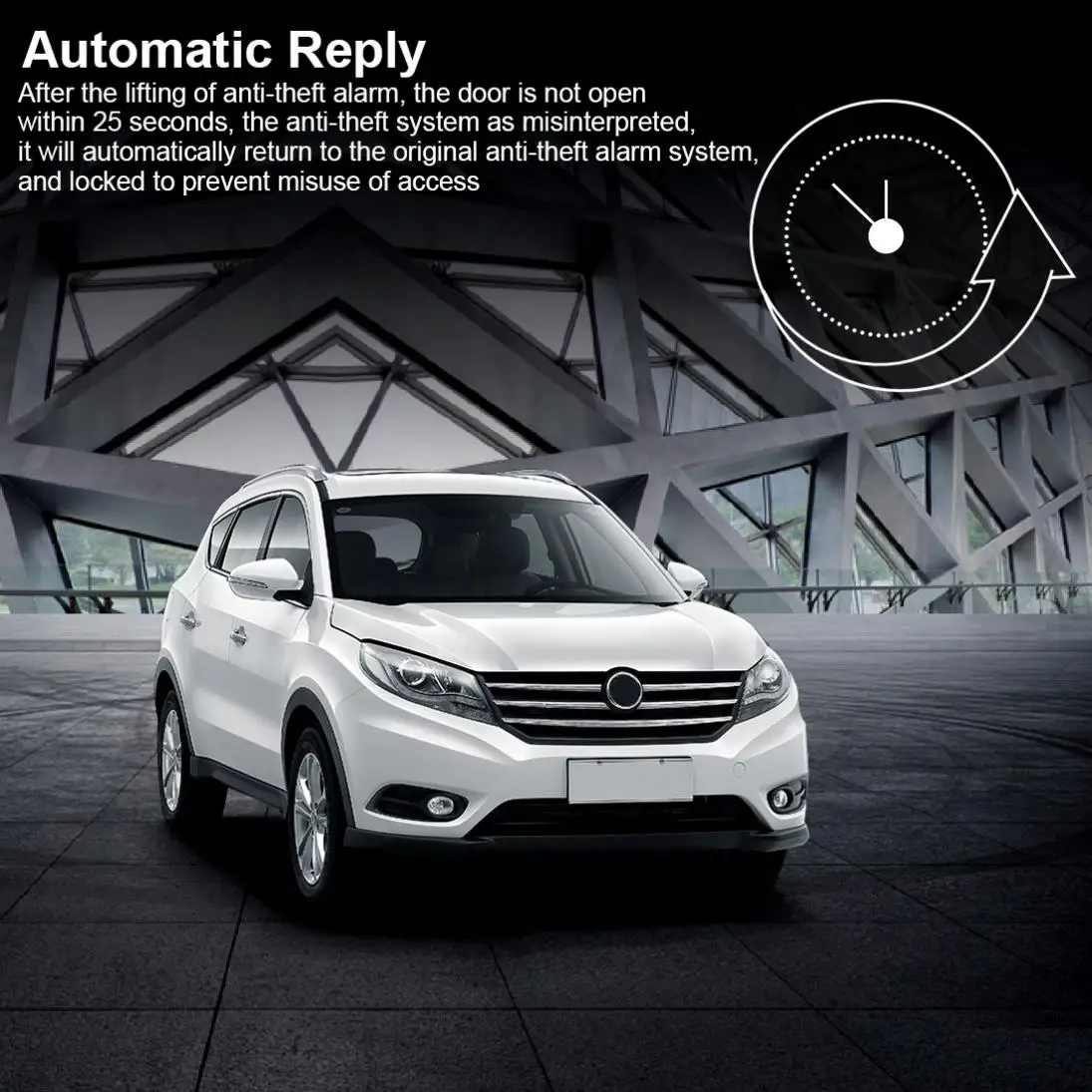 Универсальная автомобильная система сигнализации 12 В Автоматическая