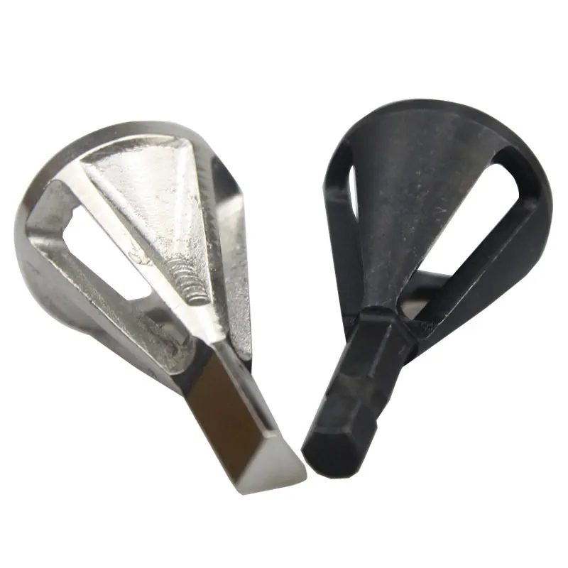 1 шт. серебряное/черное устройство для снятия заусенцев внешняя фаска из