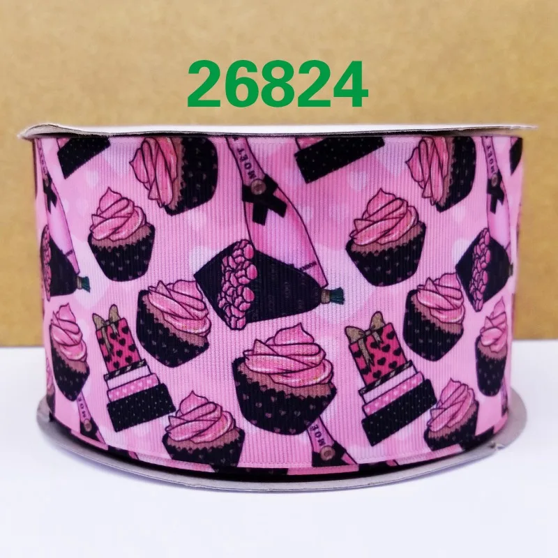 50 ярдов мультфильм напечатанный grosgrain ленты 26818