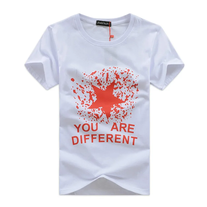 Футболка мужская хлопковая с круглым вырезом 3 цвета 5XL | Мужская одежда