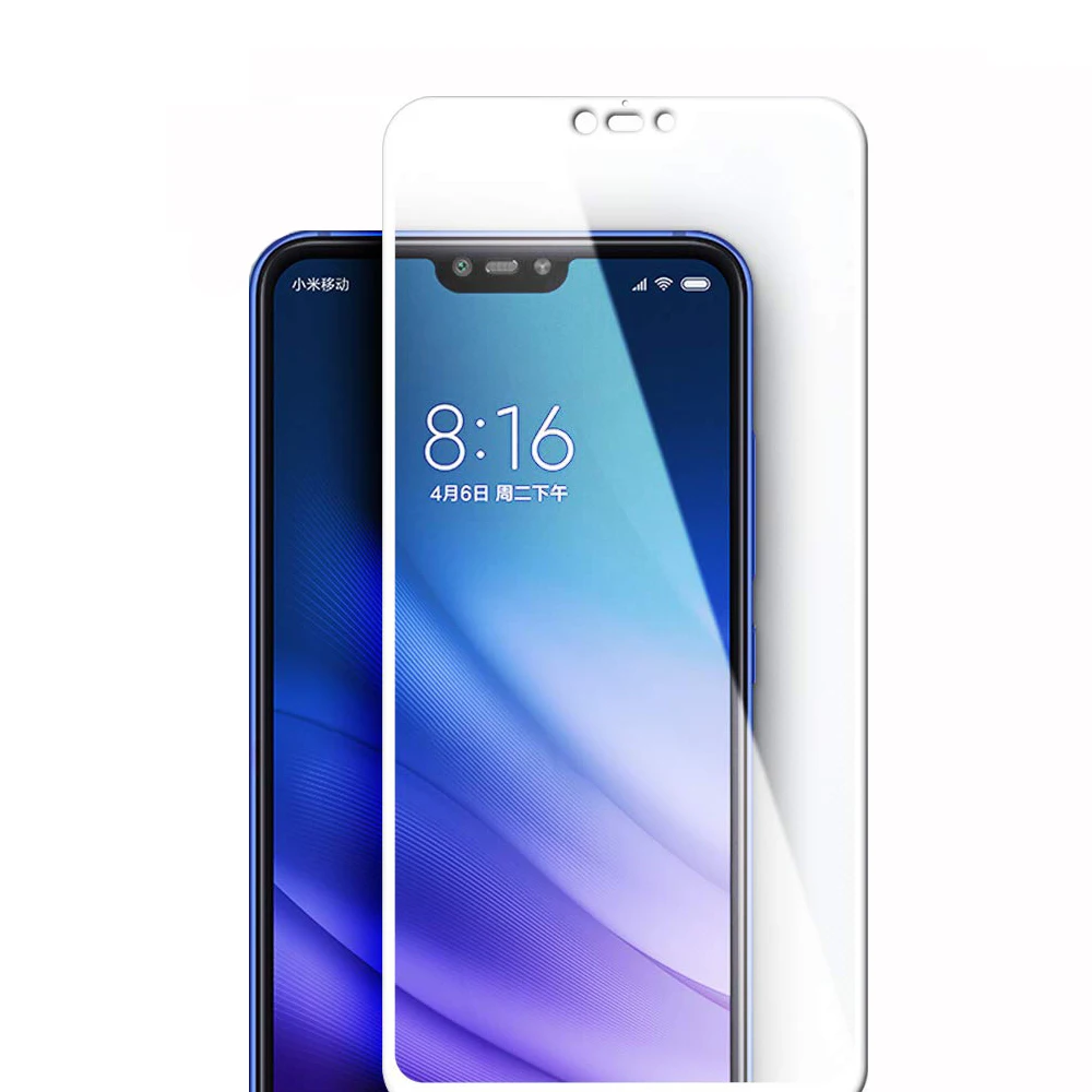 Экран протектор для Xiaomi Mi 8 Lite (mi X) Высокая чувствительность HD царапинам легко