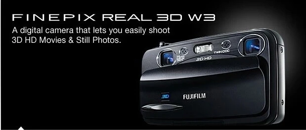 Original Fuji fujifilm finepix real 3d w3 digital camera carema | Электроника
