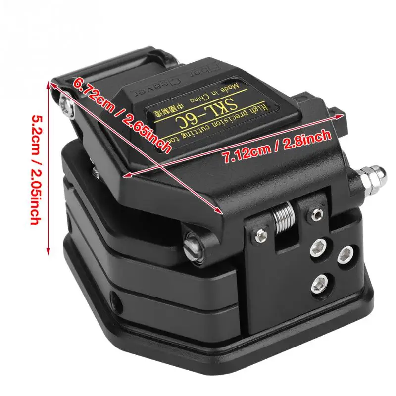 SKL 6C волоконно оптический Кливер кабель режущий инструмент с сумкой высокой