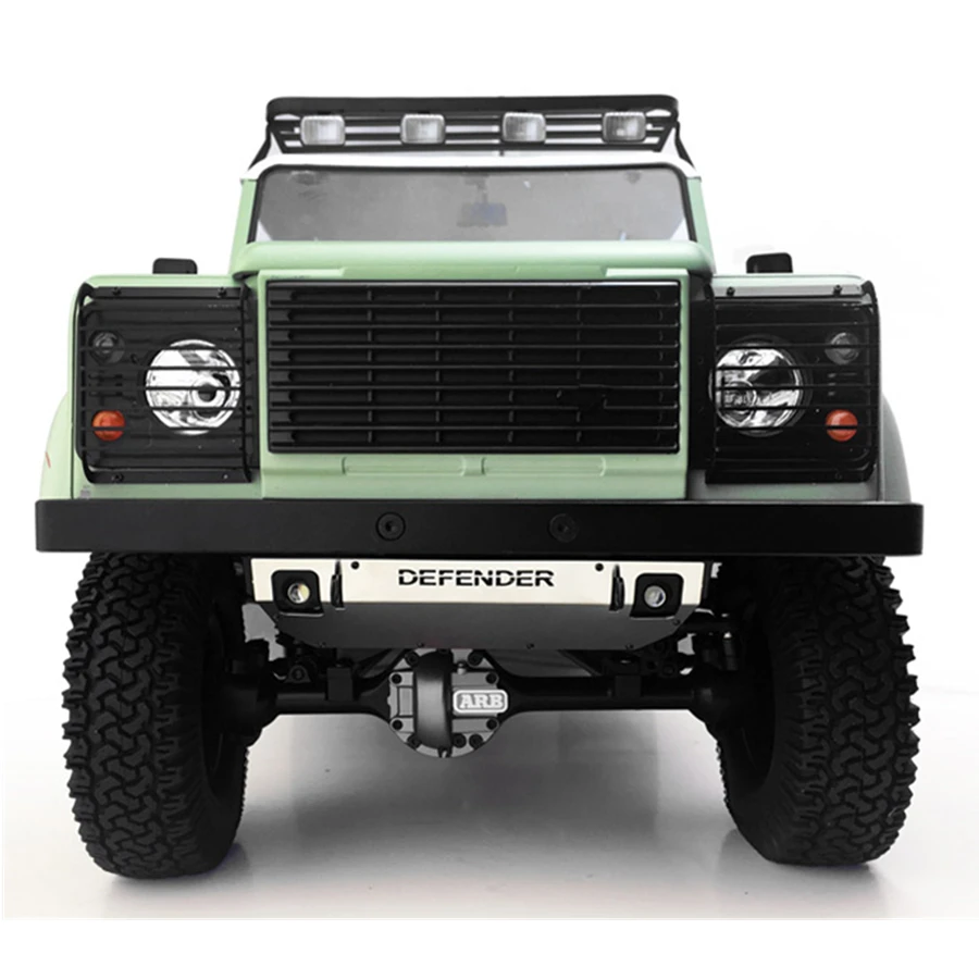 Металлические аксессуары для руля 1/10 Scale фонарь подходит 1:10 RC Rock Crawler Car 4WD Gelande ii D90
