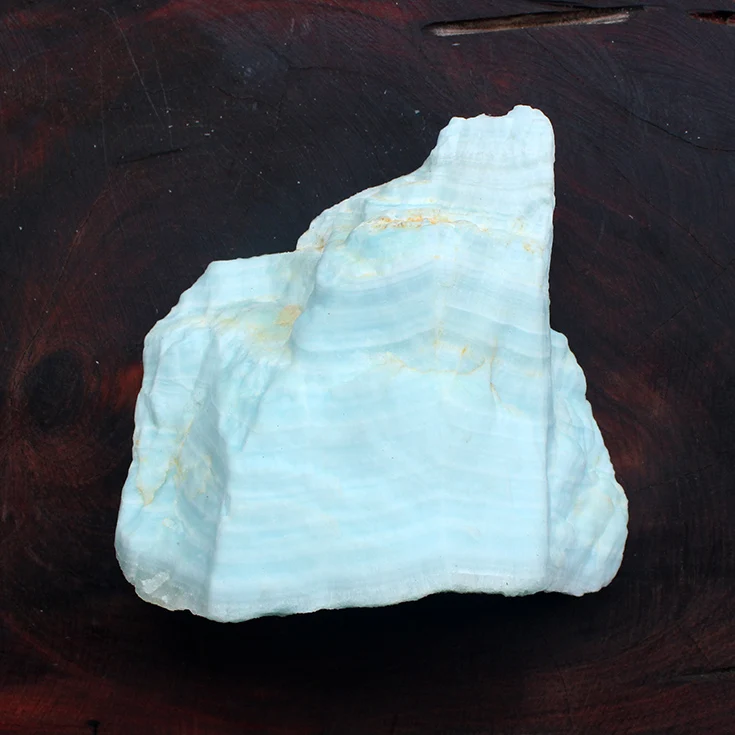 

DIY jewelry lake blue aragonite natural stone processing stone materials semi-precious stones odd color rich dgws02