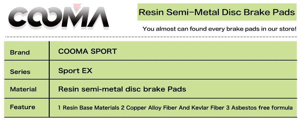 4 пары велосипедных тормозных колодок для AVID, SRAM, для SHIMANO, TEKTRO, FORMULA, MAGURA, GIANT и varies брендов, Sport EX Class
