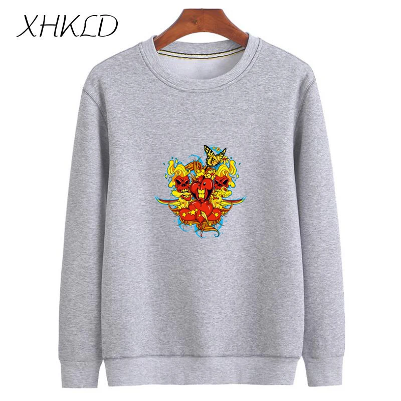 XHKLD повседневный мужской женский спортивный костюм с длинным рукавом брендовая