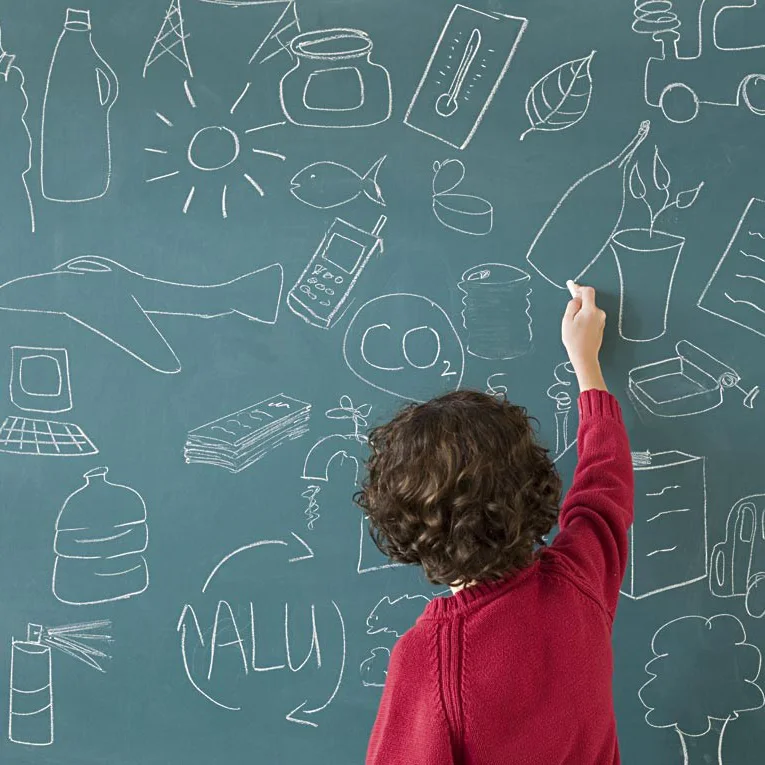 Черная доска водонепроницаемая настенная бумага для девочек и мальчиков