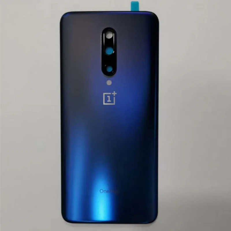 100% оригинальное стекло для Oneplus 7 Pro задняя крышка с камерой чехол на батарейках