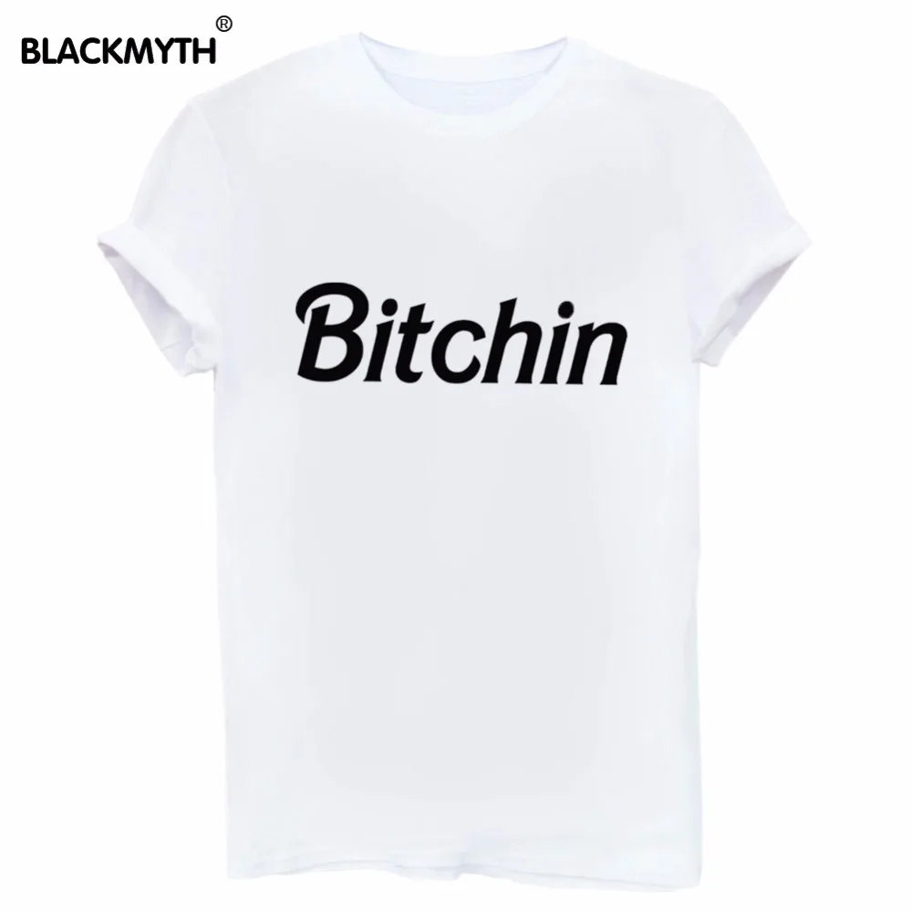 Blackmyth блядство Лето Топы корректирующие Для женщин короткий рукав Футболка |