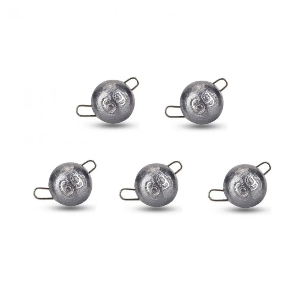 26 шт./кор. рыболовный грузик из свинца весов мяч Форма Quick Release Шот кривошипно крюк