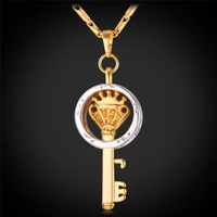 key necklaces pendants for women men jewelry new necklace fashion jewelry gold color vintage necklace p959
