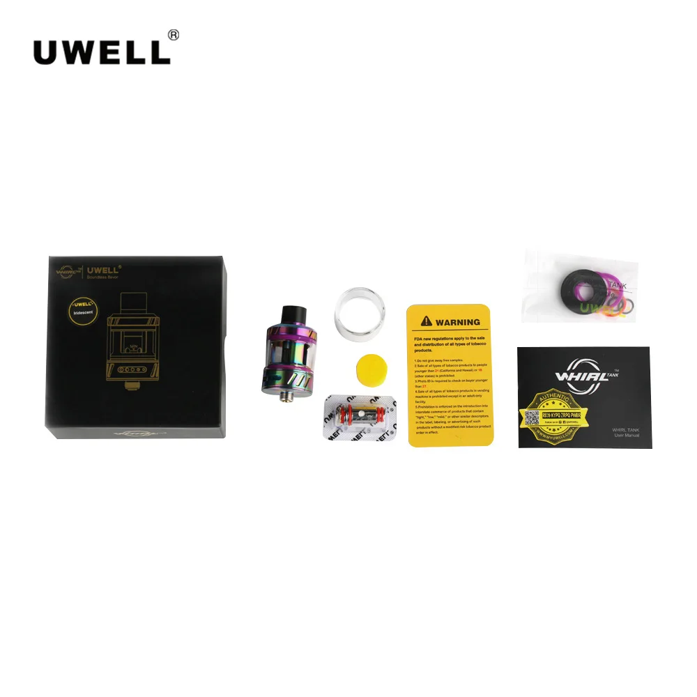 Оригинальная электронная сигарета Uwell Whirl Vape 3 5 м Ом катушка для Hypercar Mod VS NUNCHAKU