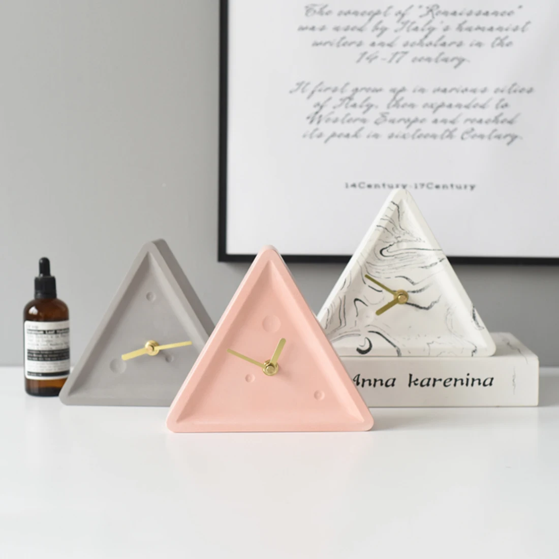 Простая современная модель в скандинавском стиле мягкие настольные бесшумные