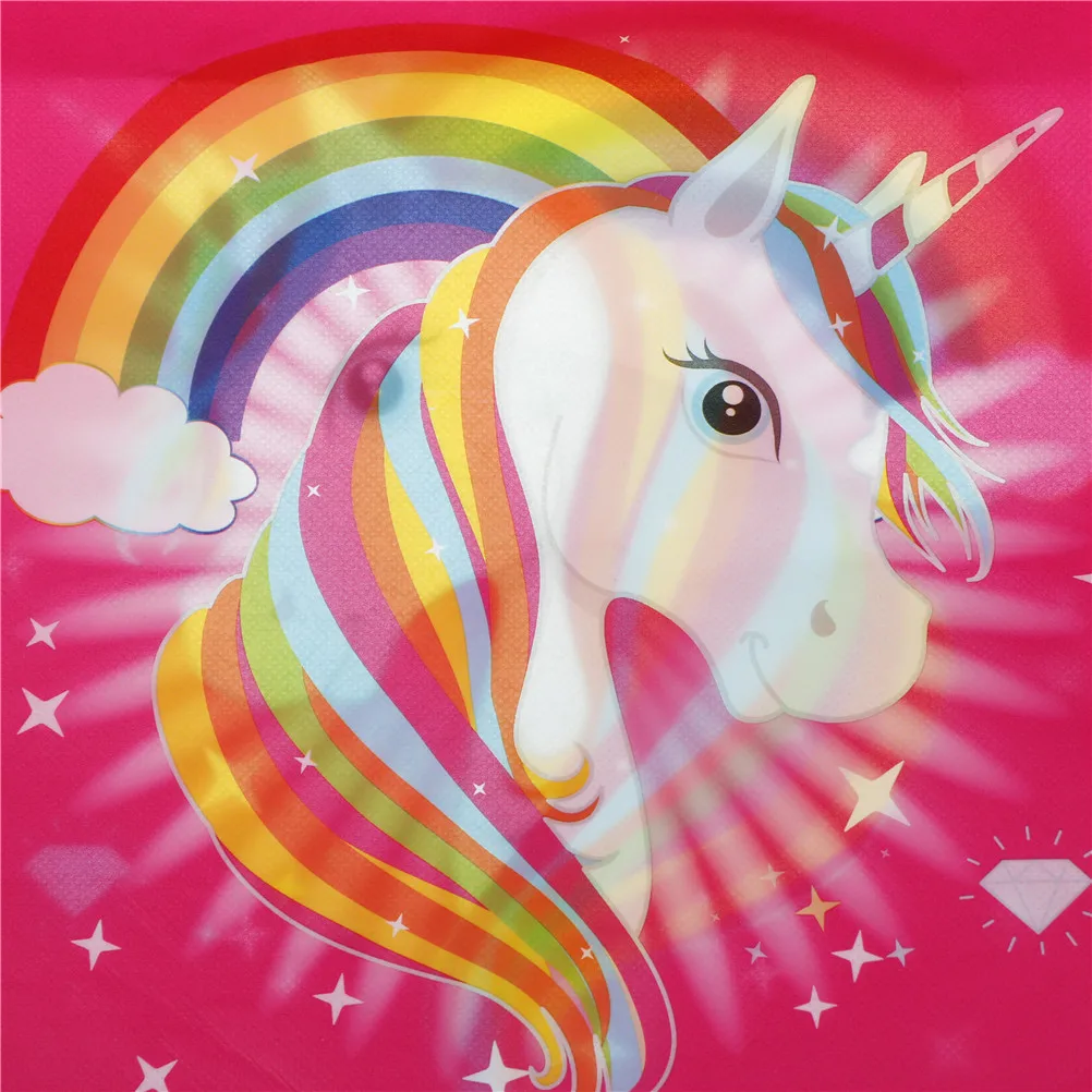 Сумки на шнурке с рисунком единорога 35*28 см для детей 1 шт. 2019|Мешки кулиской| |