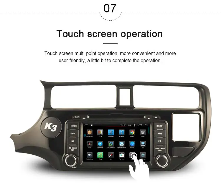 JDASTON Android 8,1 штатную DVD плеер для KIA Rio K3 2012 2013 2 Din Автомагнитолы gps навигации стерео WI-FI RDS