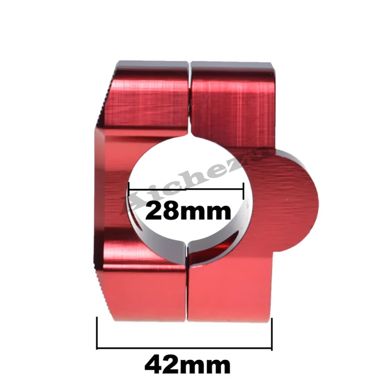 

ACZ Universal 7/8'' 28mm Motorcycle Aluminum Fat Bar Handlebar Mount Clamp Riser Kit For Yamaha Kawasaki Suzuki BWM ATV