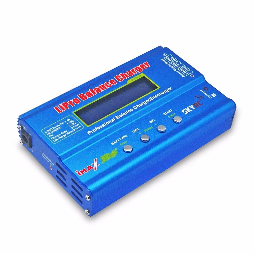Оригинальный Skyrc Imax B6 быстрое Lipo NiMh Зарядное устройство/Dis зарядное устройство с