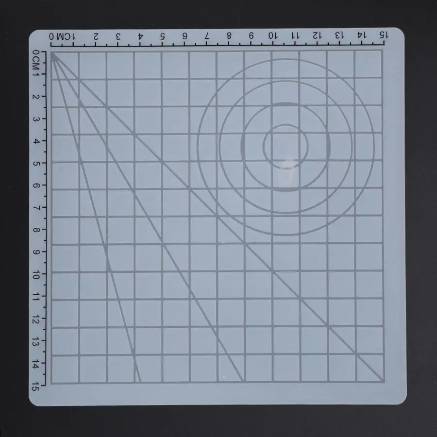 3D печать Ручка Силиконовый дизайн коврик мульти-образный основной шаблон с