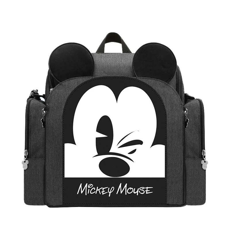 Сумка для подгузников DISNEY, рюкзак для путешествий, многофункциональное детское безопасное сиденье, Сумка Микки, детские сумки для мамы