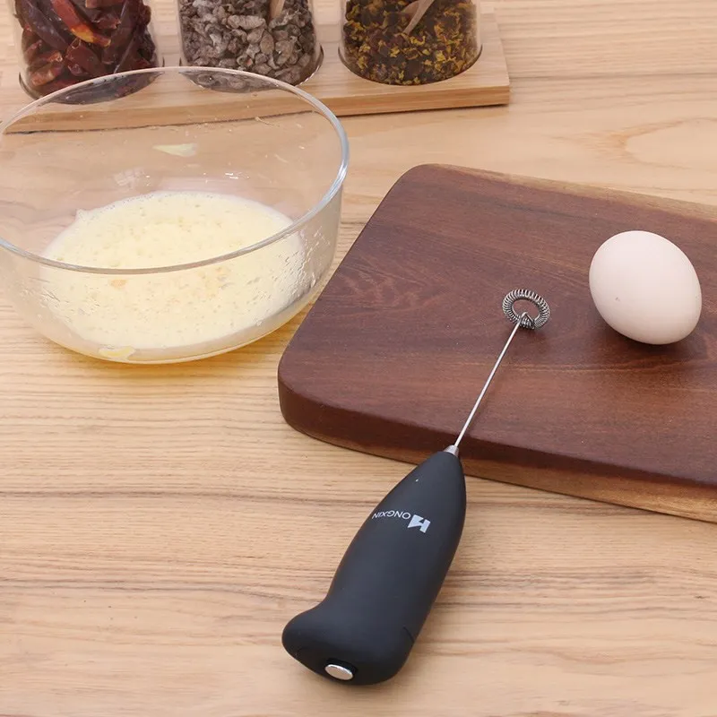 Молочный кофе блендер Электрический Пенообразователь для яиц Мини-Миксер с