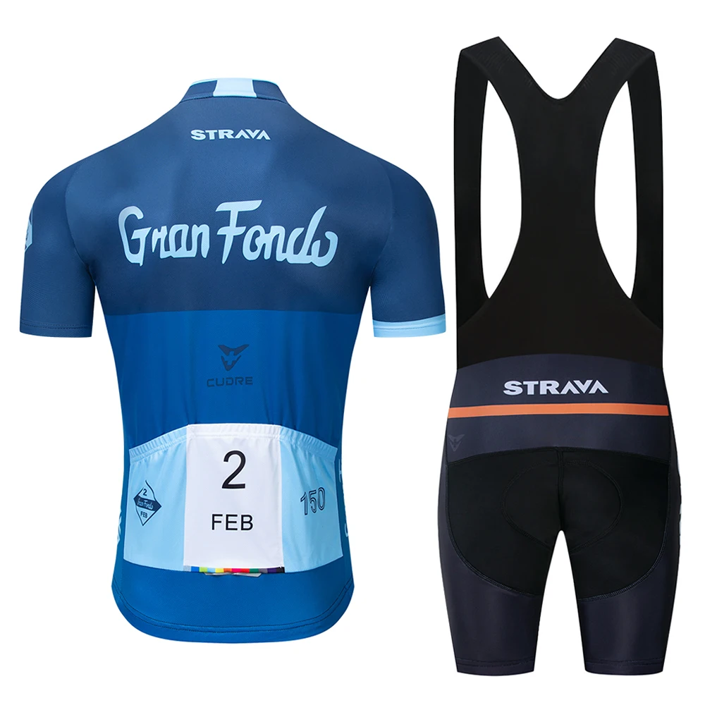 Новинка 2019 STRAVA мужские про команды короткий рукав Велоспорт Джерси для горного