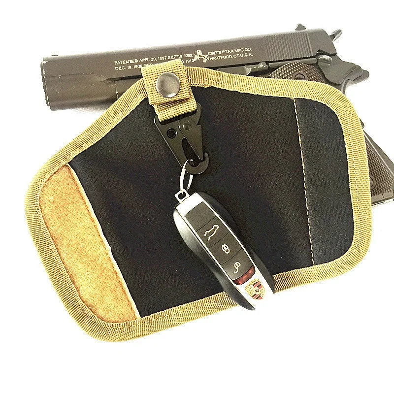 CQC Открытый военный Molle Чехол ремень тактический EDC ключ кошелек маленький карман брелок держатель Чехол поясная сумка