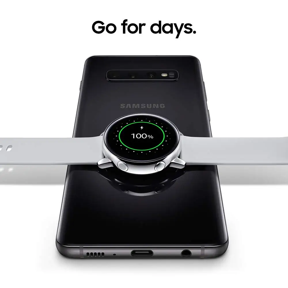 Оригинальный samsung Galaxy Watch Active Bluetooth 4 2 смарт часы NFC GPS с датчиками AMOLED 1 'ཐ мм