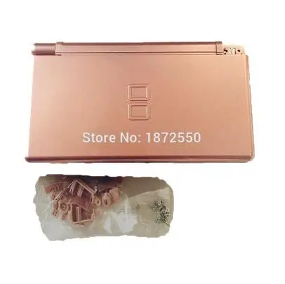 7 цветов Выберите Пластик полный Корпус чехол подходит для ds lite nintendodsl гпоб dmg GBP В виде ракушки крышка цвет: черный, синий белый цвет - Цвет: version 8