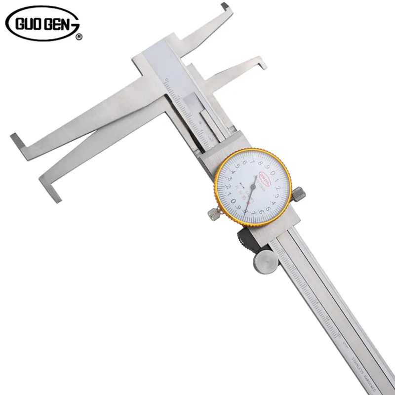 Циферблат внутренний штангенциркуль ШЦК с длинными лапами 9 150мм/0.02мм c