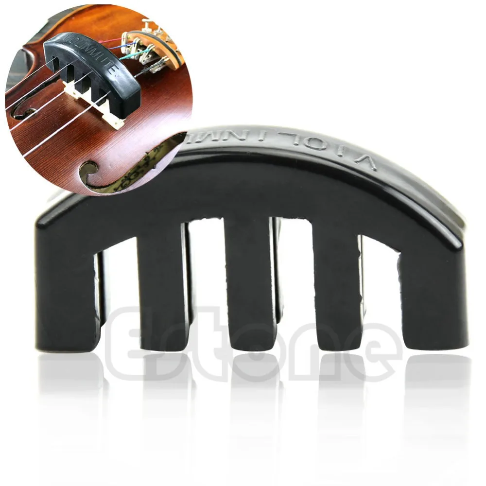 Скрипка тренировочная Тяжелая черная резиновая скрипка бесшумный глушитель