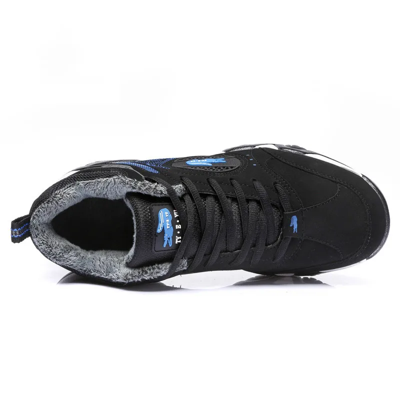 Новые Мужские Походные Ботинки Снега Сапоги Зима Марка противоскольжения Альпинизм Дышащие Открытый