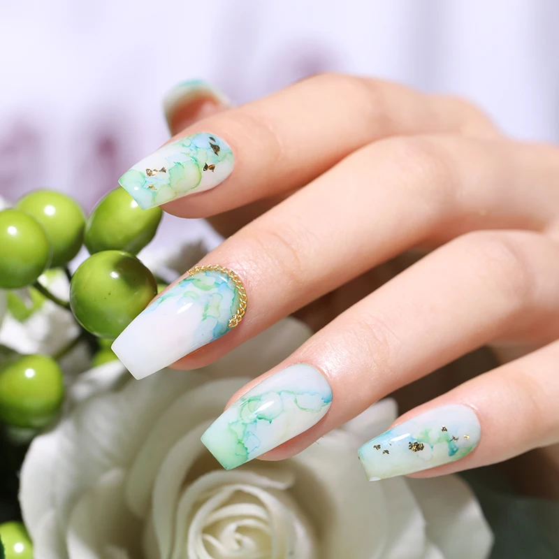BORN PRETTY лак для ногтей с акварельными чернилами 6 мл Smuoce Blossom лак для ногтей долговечный DIY Дизайн Маникюр