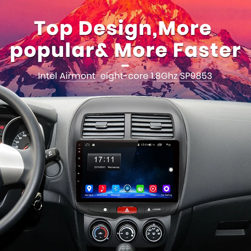 Junsun 4G + 64G CarPlay DSP Android 8 1 автомобильный Радио Мультимедиа Стерео Аудио плеер gps 2 Din