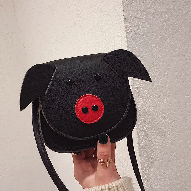 2019 милый плюшевый рюкзак со Свинкой для девочек детский мини кошелек