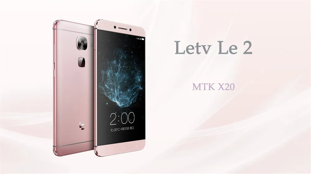Letv LeEco Le 2X620 смартфон MTK Helio X20 Deca Core 3 Гб ram 32 ГБ rom 5,5 дюймов 1920x1080 16 МП отпечаток пальца ID