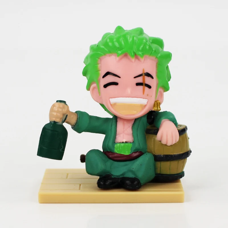 4 6 см 9 шт./лот Luffy Monkey Usopp Roronoa Zoro Franky Nami Brook Nico Robin Tony Chopper Sanji экшн Фигурки